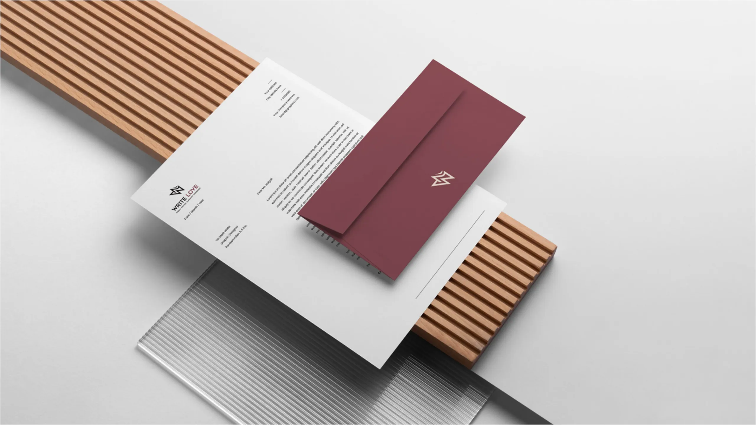 Write Love brand identity 1